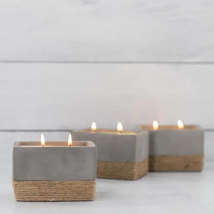 Patio Rectangular Citronella Candle