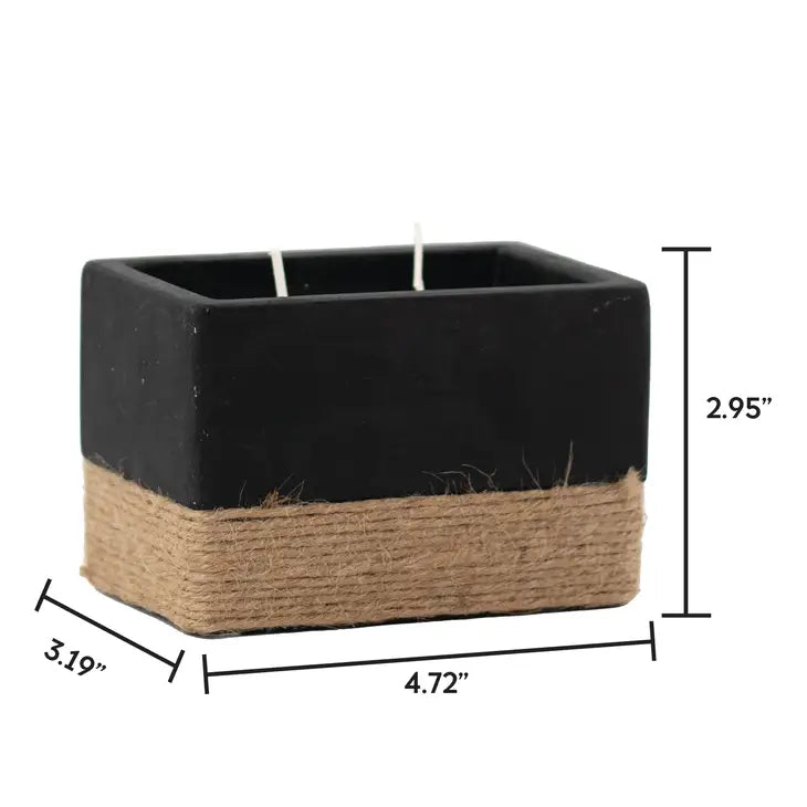 Patio Rectangular Citronella Candle